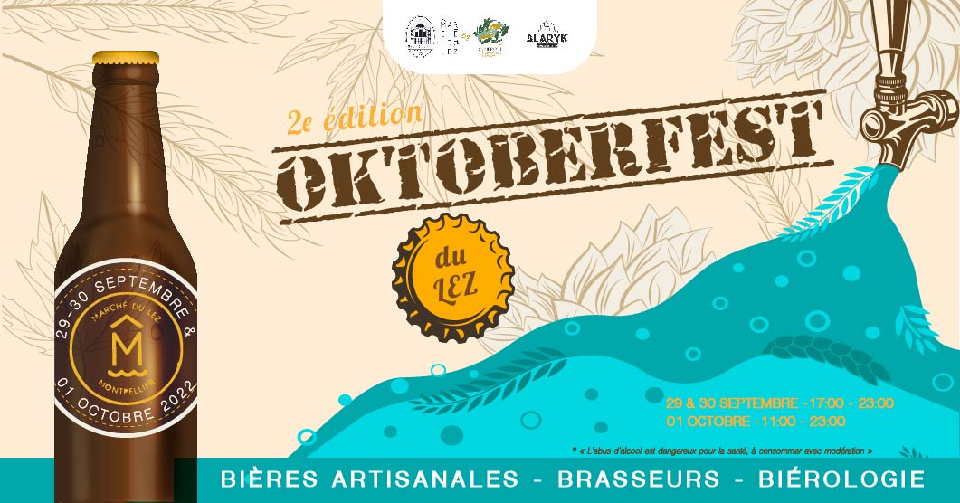 OKTOBERFEST-MONTPELLIER Bannière OKTOBERFEST à montpellier